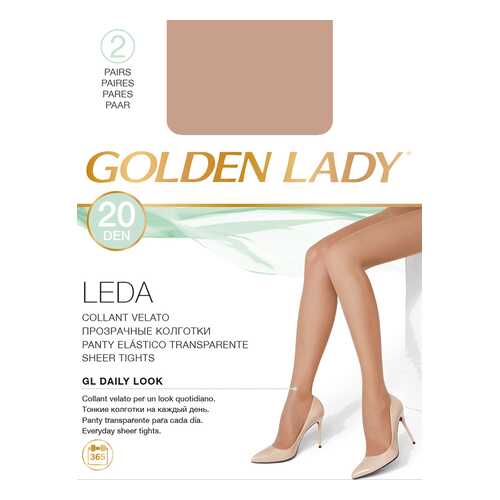 Колготки Golden Lady LEDA 20, melon, 4/L в Парижанка